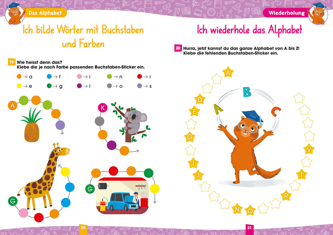 Einfach tipptopp! Deutsch - Kindergarten 1- Ich entdecke das Alphabet