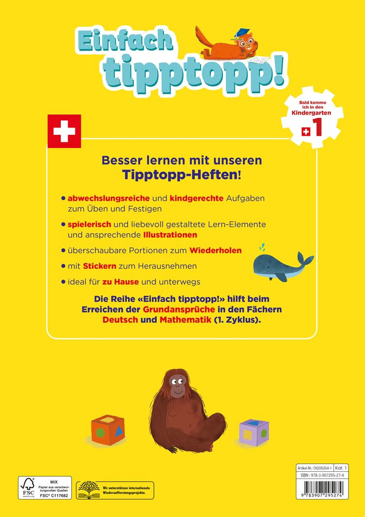 Einfach tipptopp! Ich lege los!