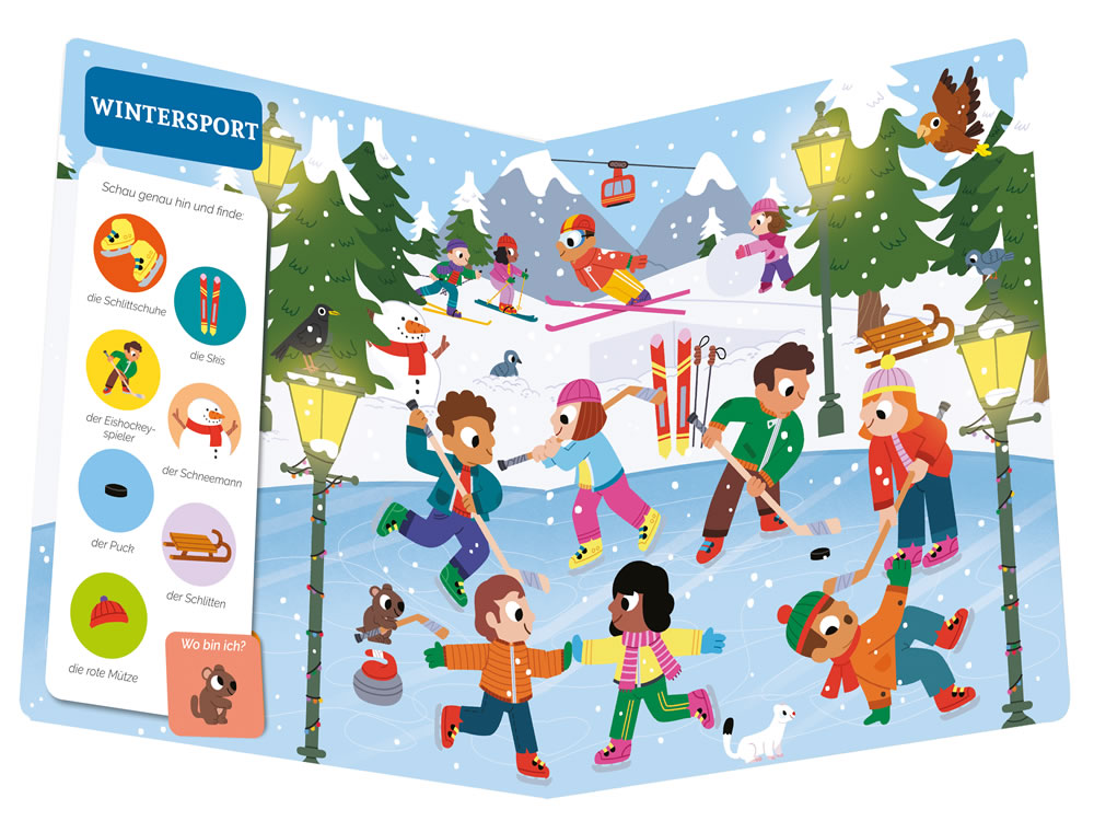 Mein Entdecker-Wimmelbuch: In der Schweiz