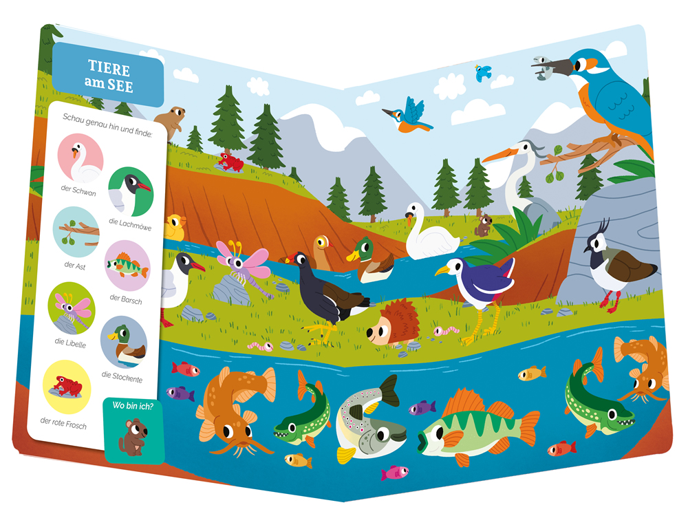 Mein Entdecker-Wimmelbuch: In der Schweiz