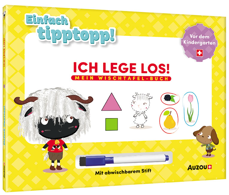 Einfach tipptopp! - Wischtafelbuch - Mein erstes Wischtafelbuch - Kindergarten