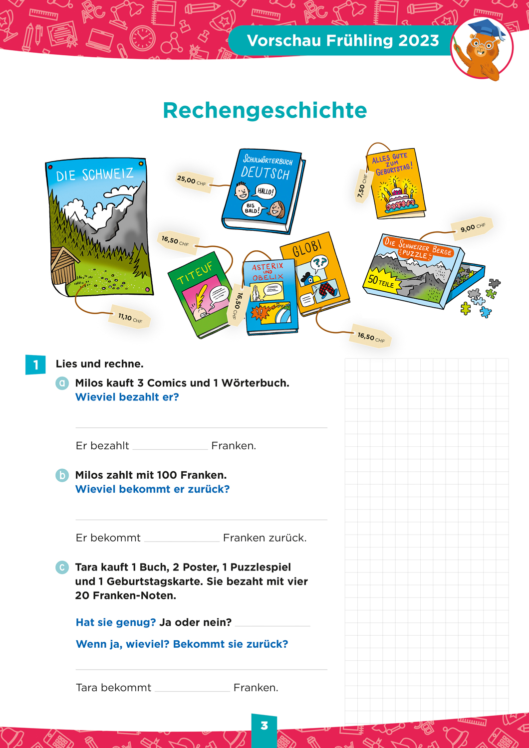 Einfach tipptopp! - Mathematik 3. Klasse