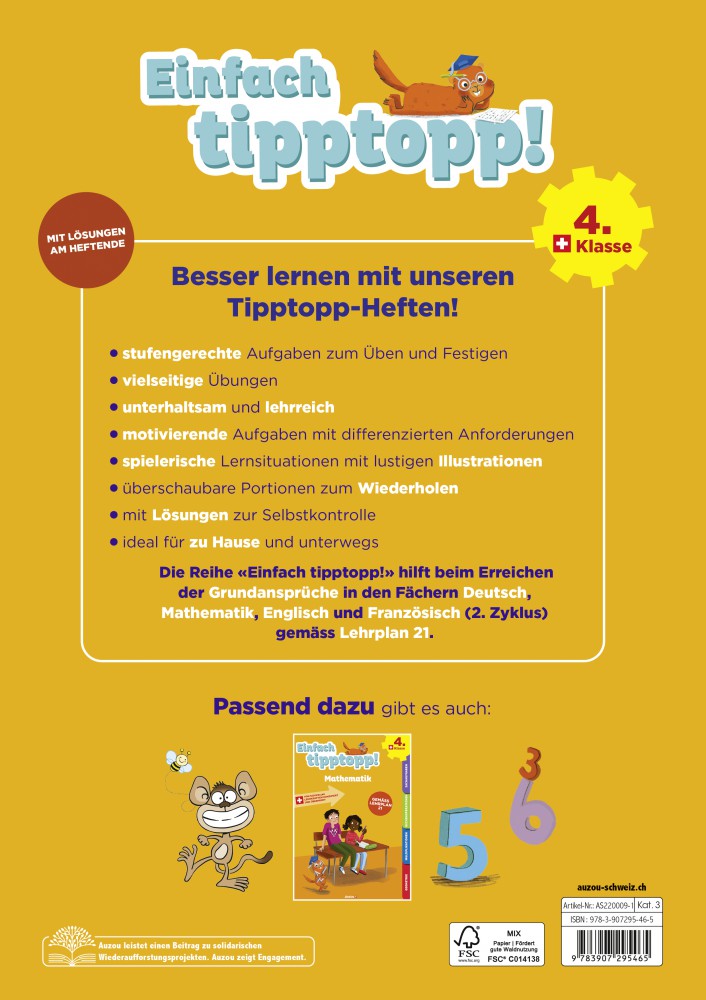 Einfach tipptopp! Deutsch - 4. Klasse
