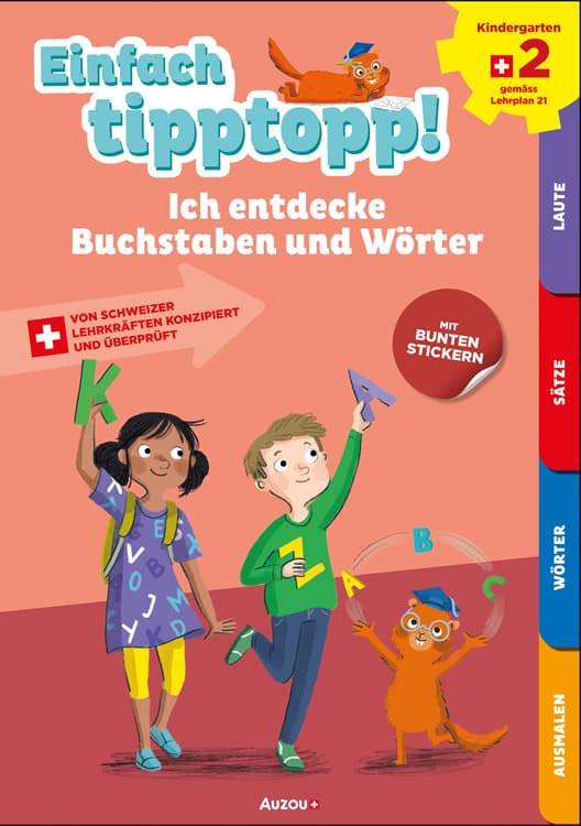 einfach tipptopp! deutsch - kindergarten 2 - ich entdecke buchstaben und wörter