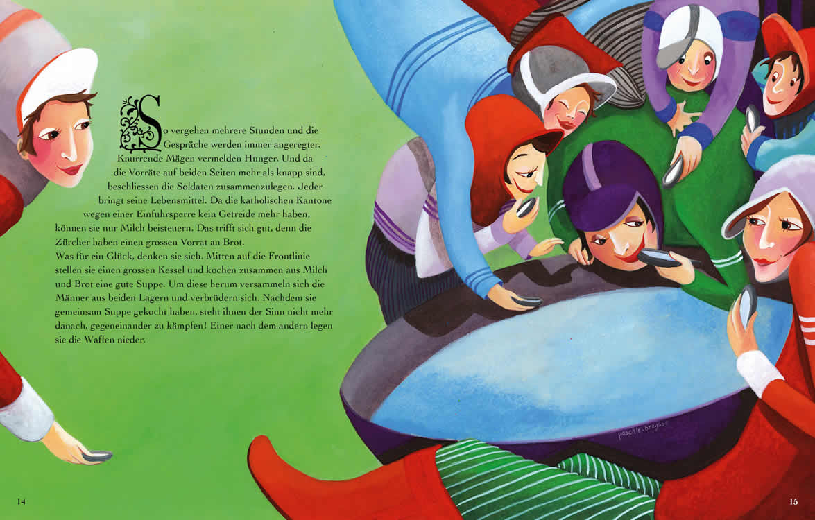 Meine ersten Sagen der Kantone Uri und Zürich