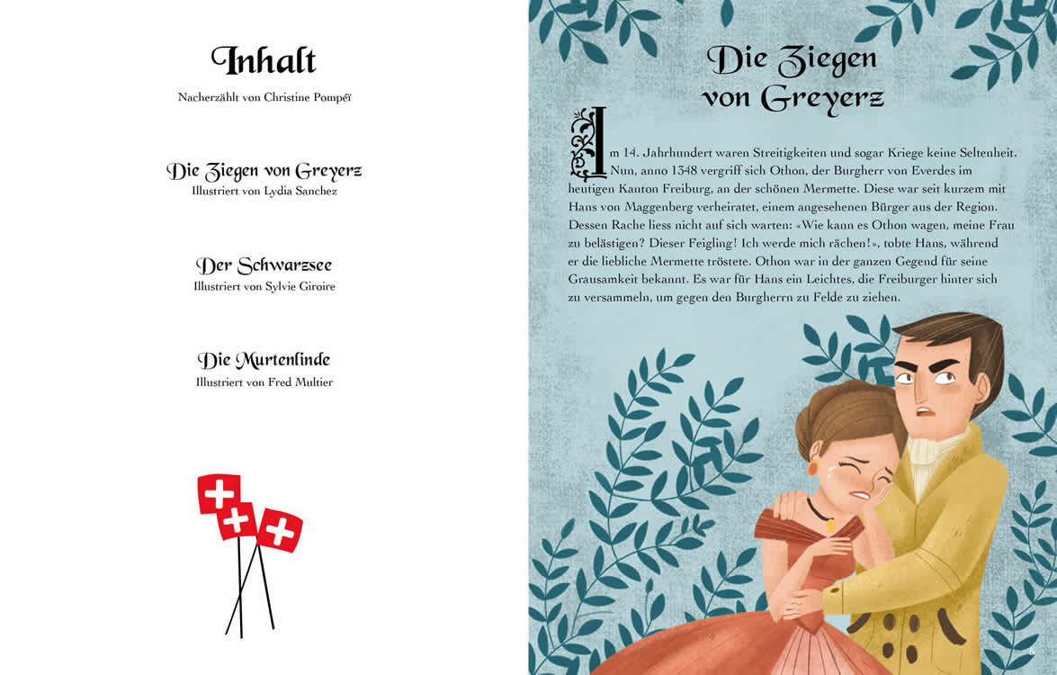 Meine ersten Sagen des Kantons Freiburg