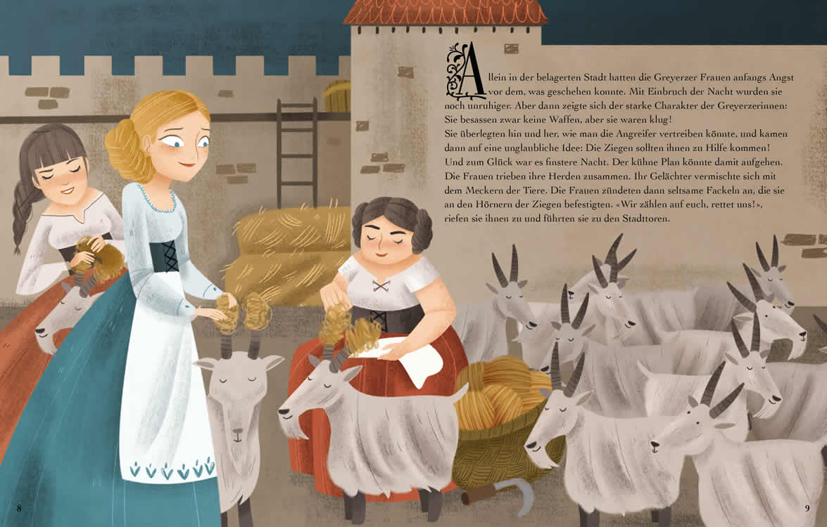 Meine ersten Sagen des Kantons Freiburg