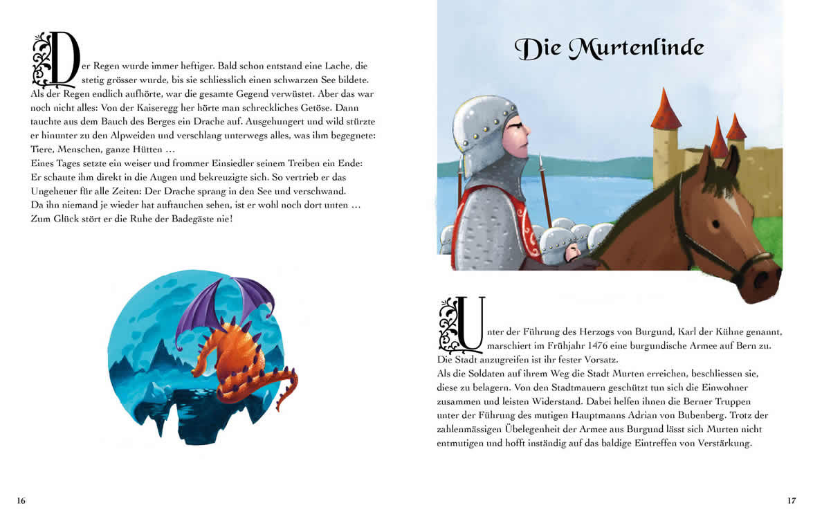 Meine ersten Sagen des Kantons Freiburg